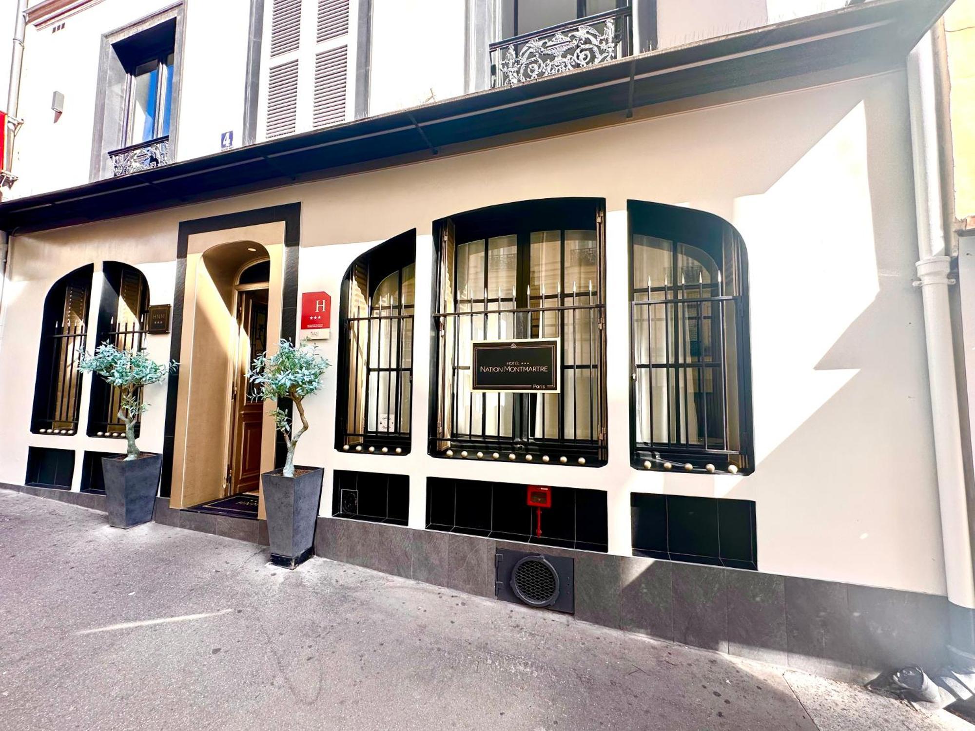 Hotel Nation Montmartre Parijs Buitenkant foto