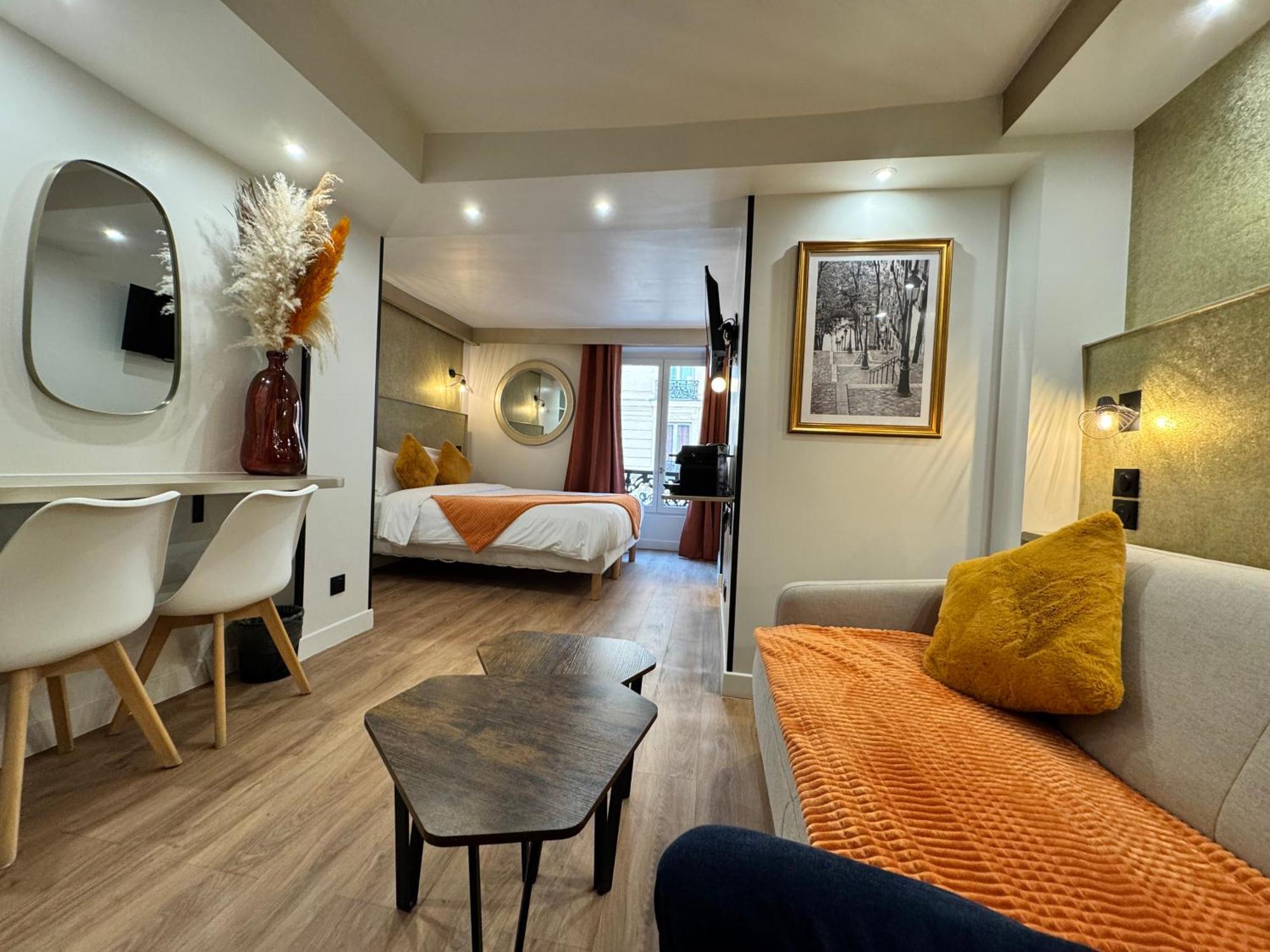 Hotel Nation Montmartre Parijs Buitenkant foto